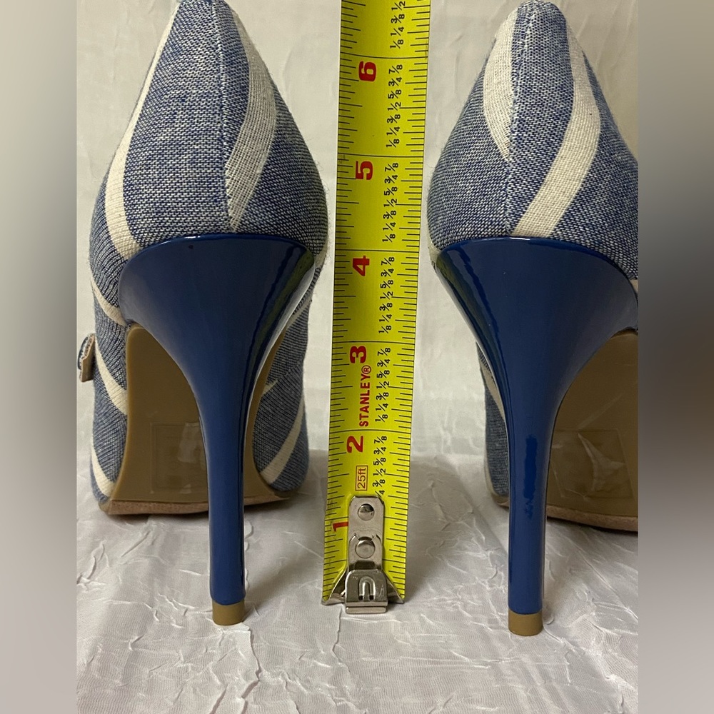 MANA - Light Denim with White Stripe Stiletto (NWOT) - Picture 8 of 9